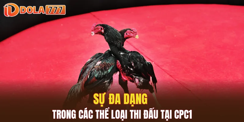 Sự đa dạng trong các thể loại thi đấu tại CPC1